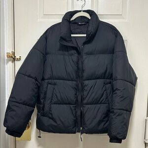 Zara Black Quilted Jacket